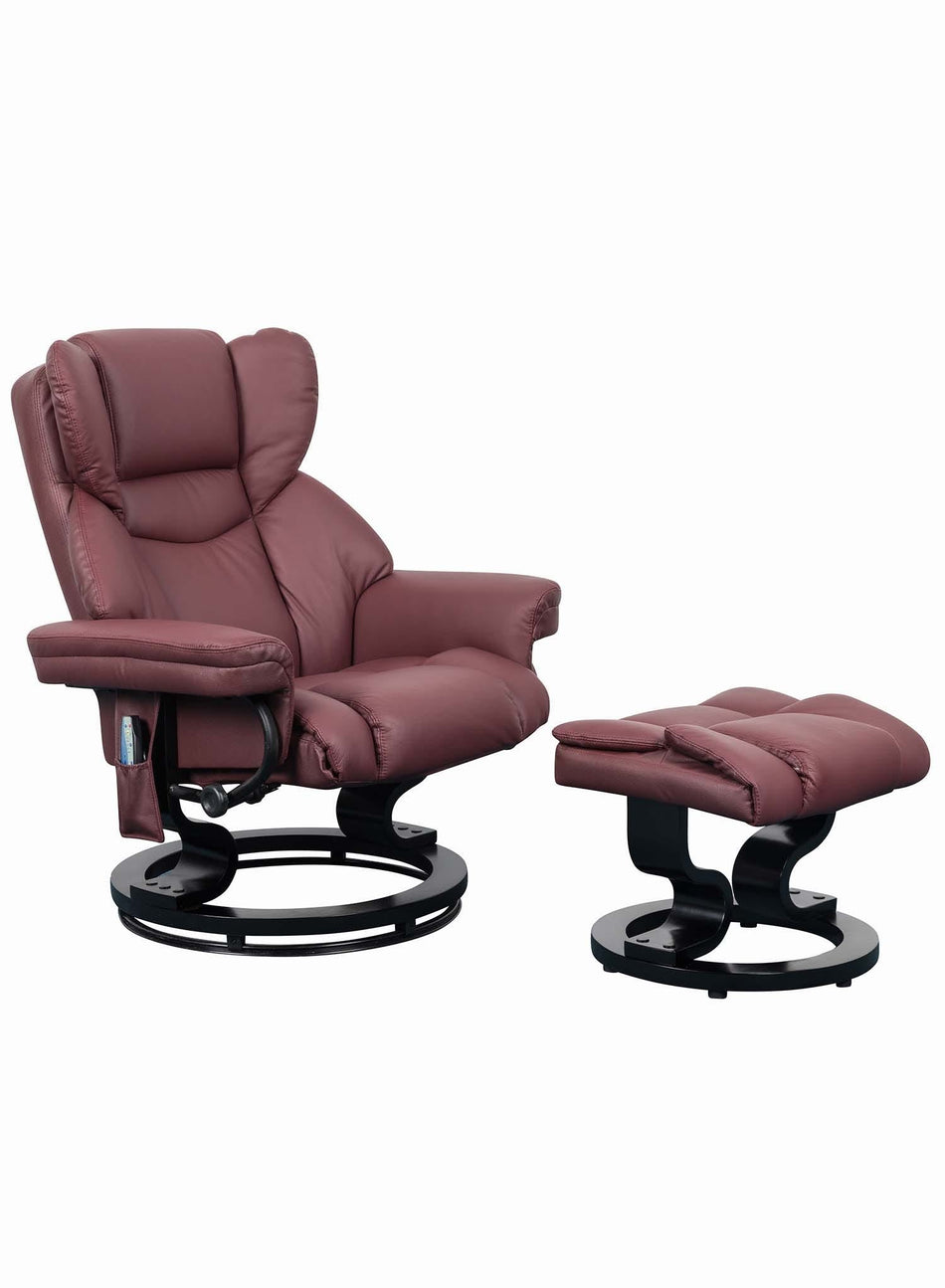 Trento Heat and Massage Swivel Recliner