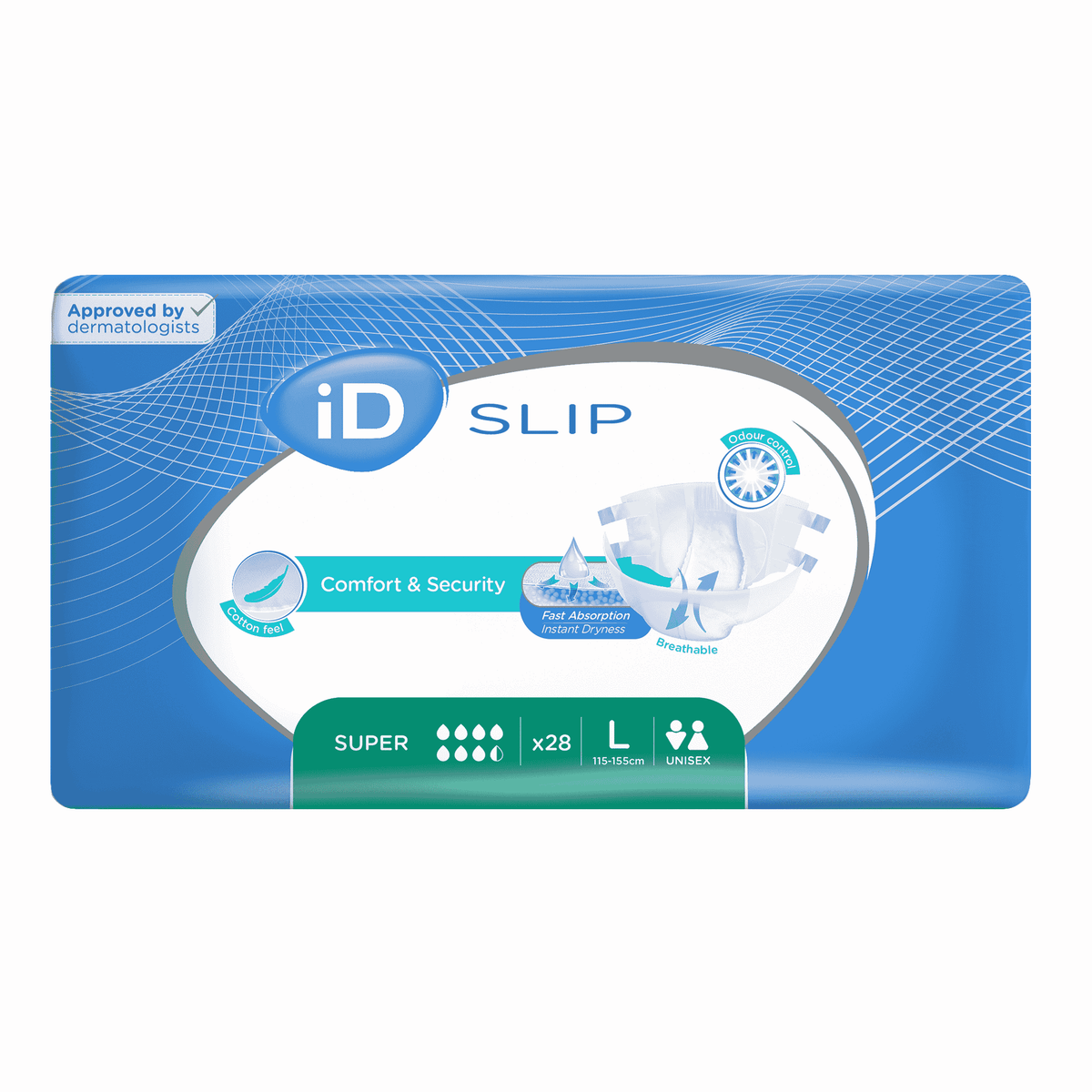 Image of iD Expert Slip Super on a plain background.