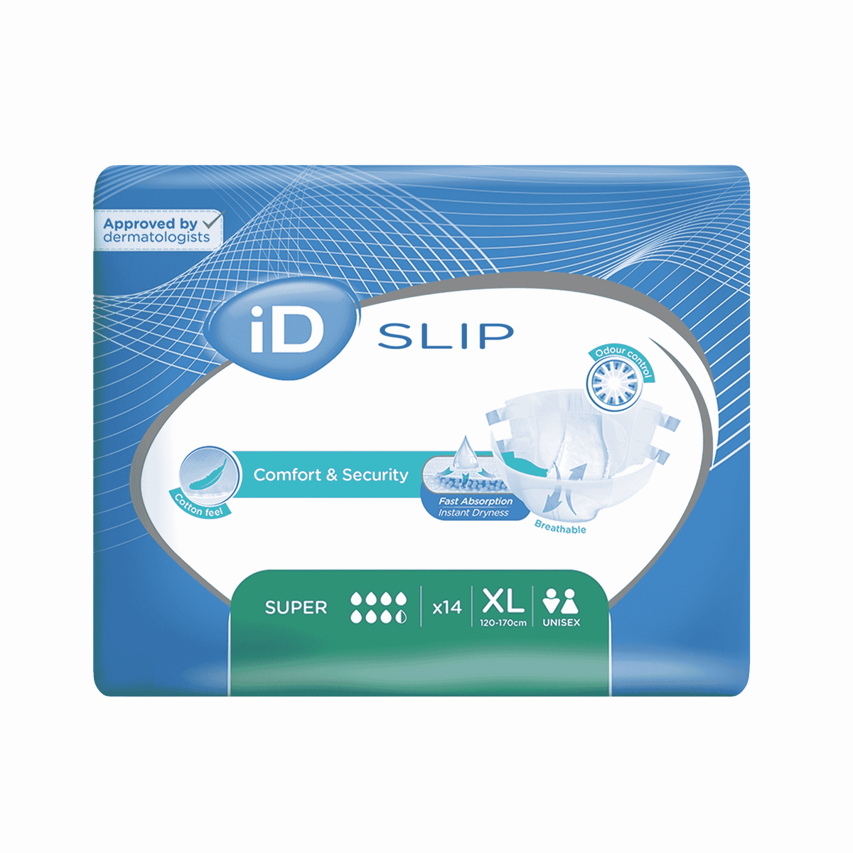 Image of iD Expert Slip Super on a plain background.