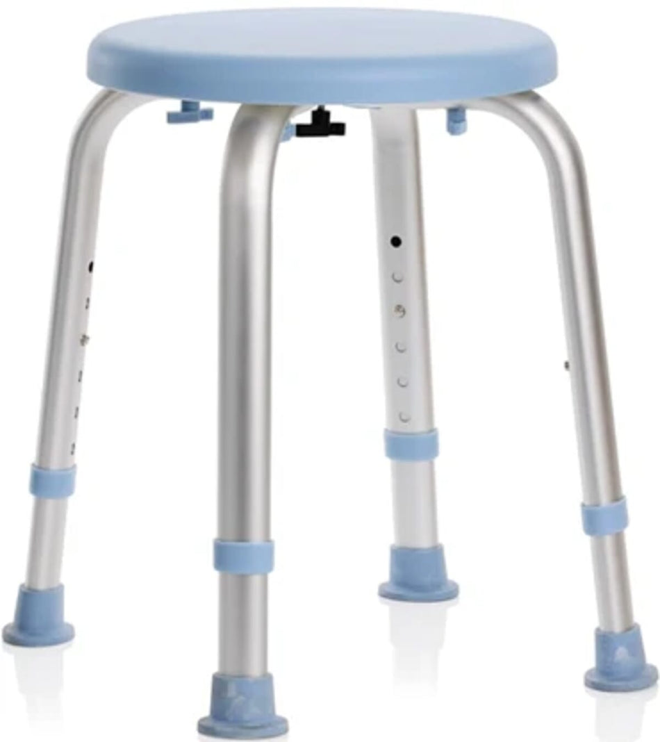 NRS Swivel Shower Stool with Aluminium Legs