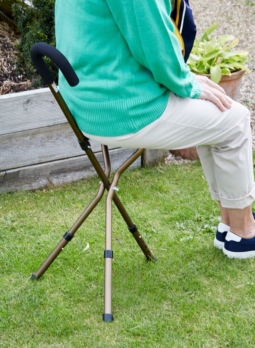 Triniti Walking Stick with Seat