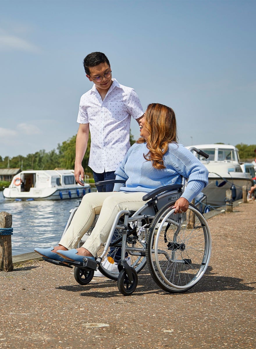 I-Go Airrex LT Self Propelled Wheelchair